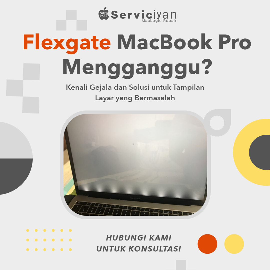 Gejala Dan Solusi Mengatasi Layar MacBook Bermasalah