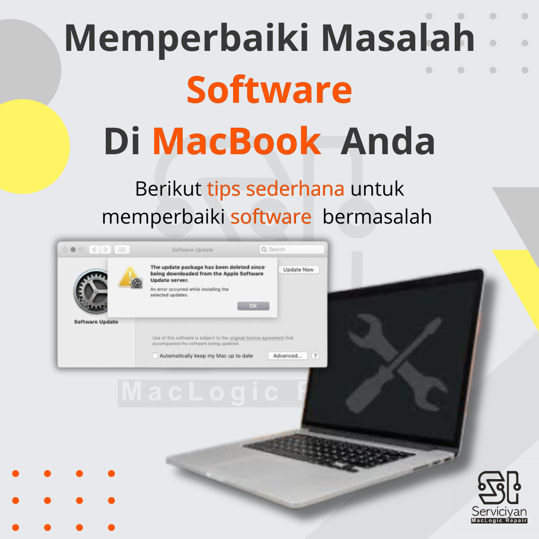 Memperbaiki Masalah Software Di MacBook Anda