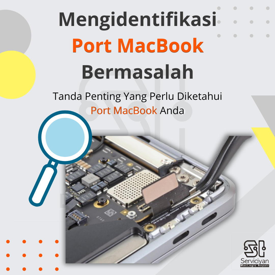 Mengidentifikasi Port MacBook Bermasalah
