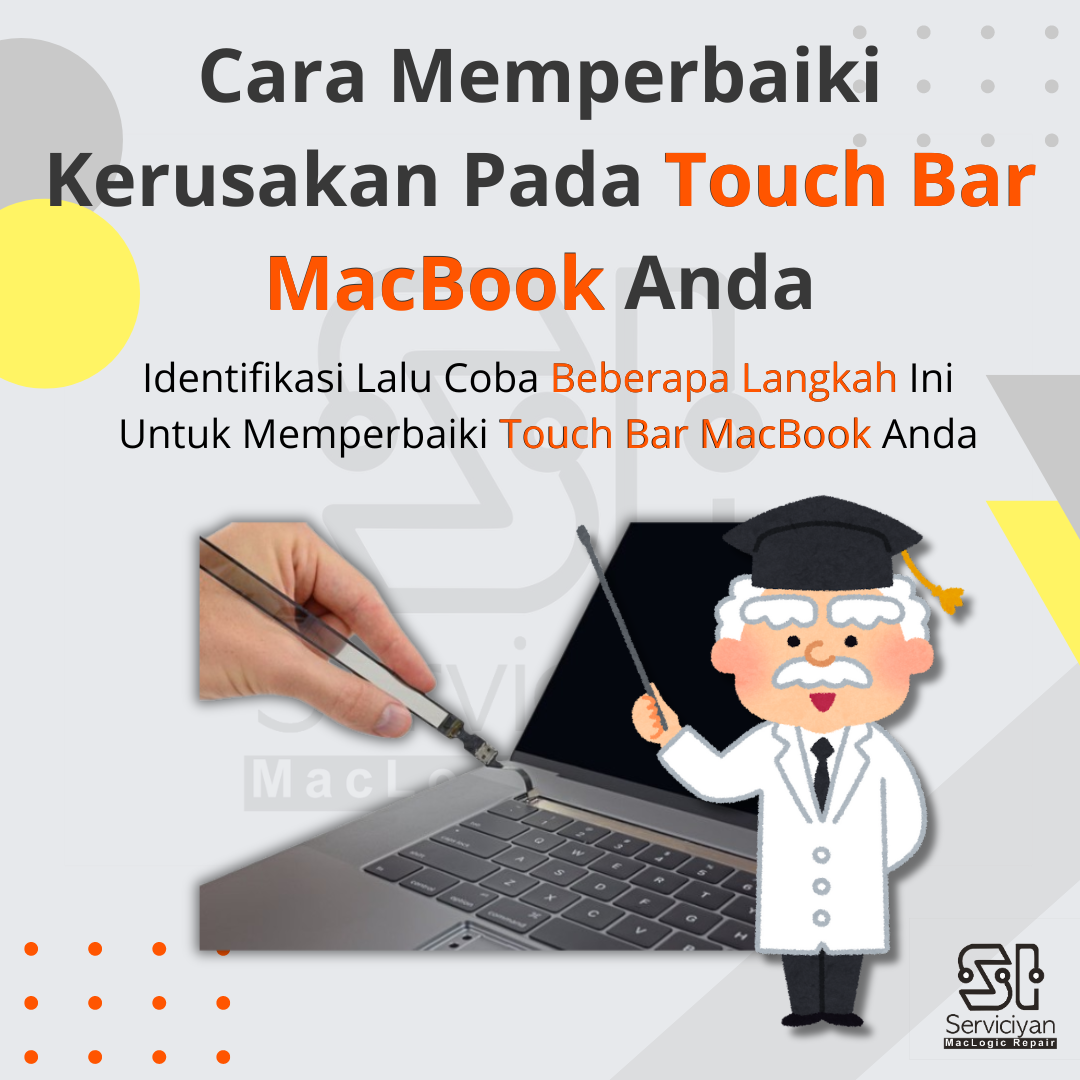 Cara Memperbaiki Kerusakan Pada Touch Bar MacBook Anda