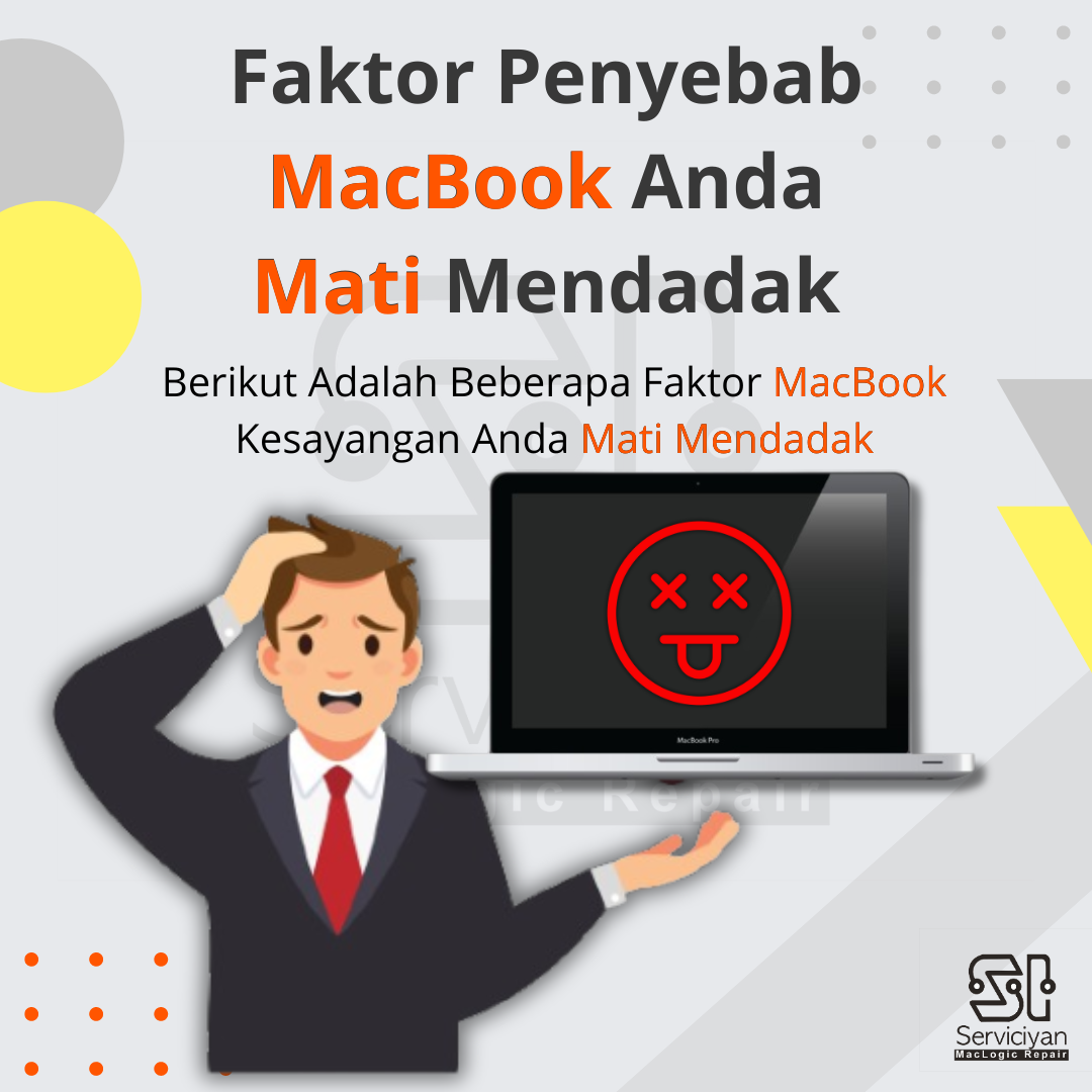 Faktor Penyebab MacBook Anda Mati Mendadak