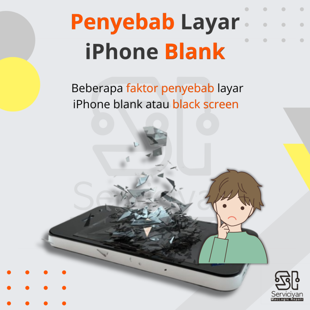 Penyebab Layar iPhone Blank