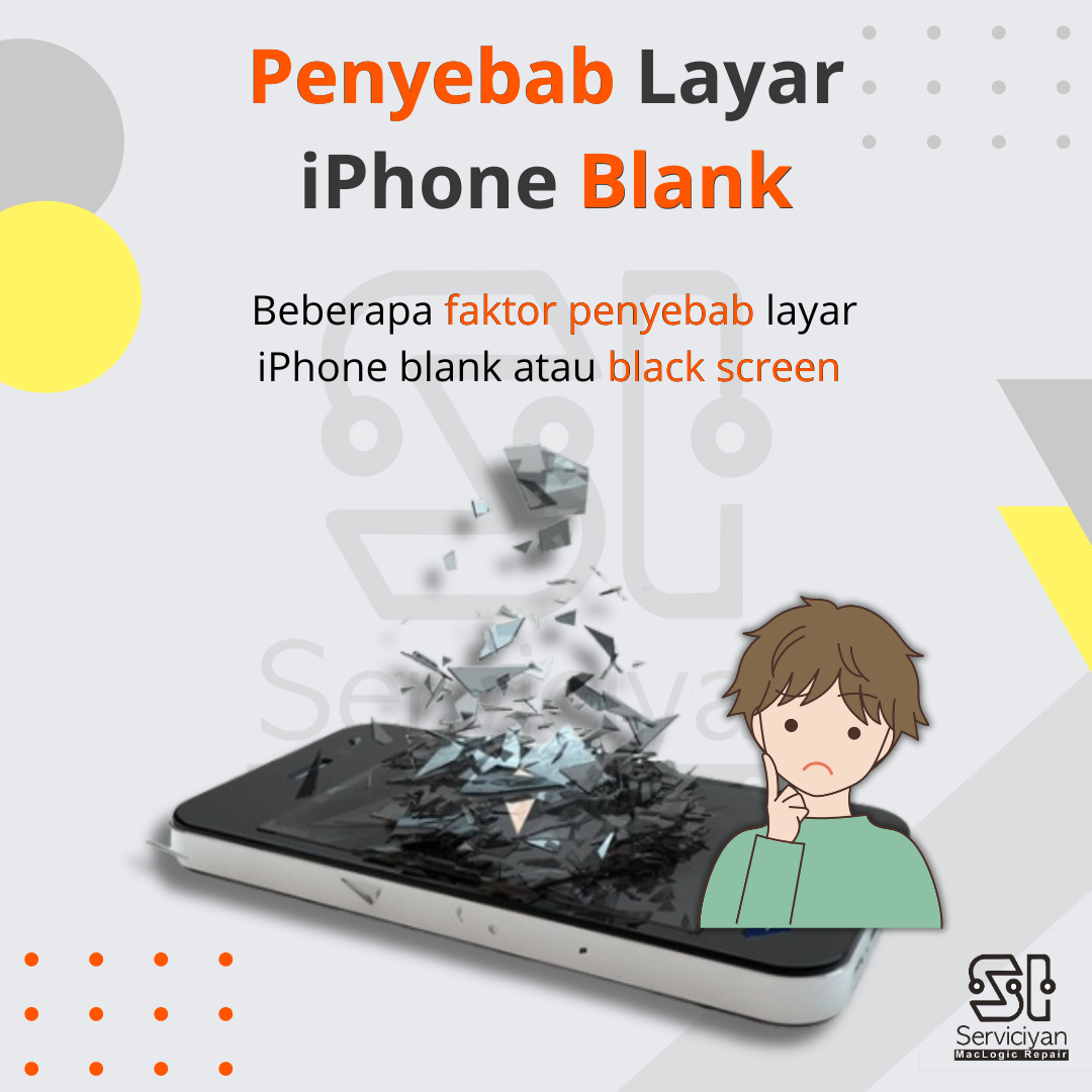 Penyebab Layar iPhone Blank