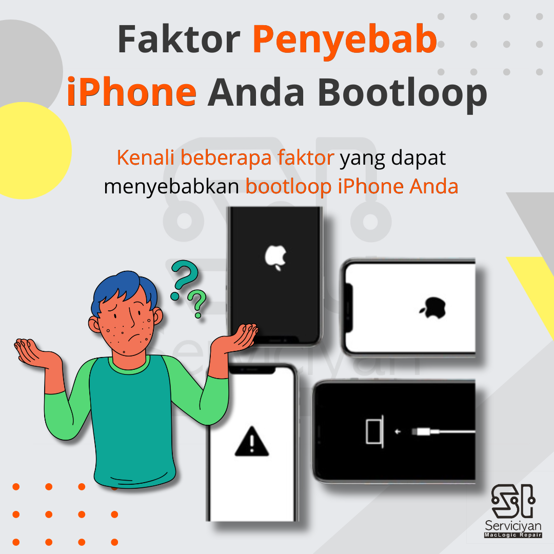 Faktor Penyebab iPhone Anda Bootloop