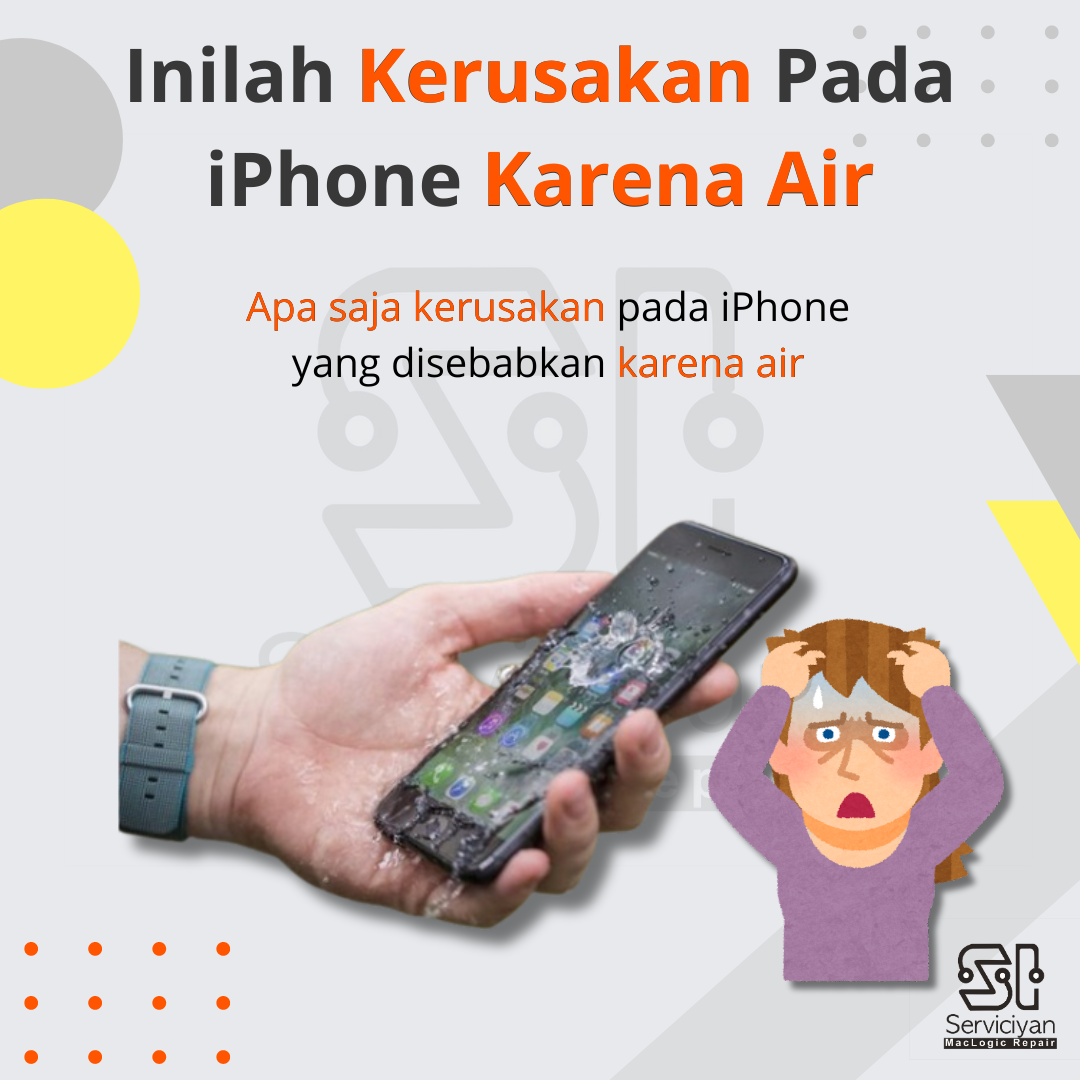 Inilah Kerusakan Pada iPhone Karena Air