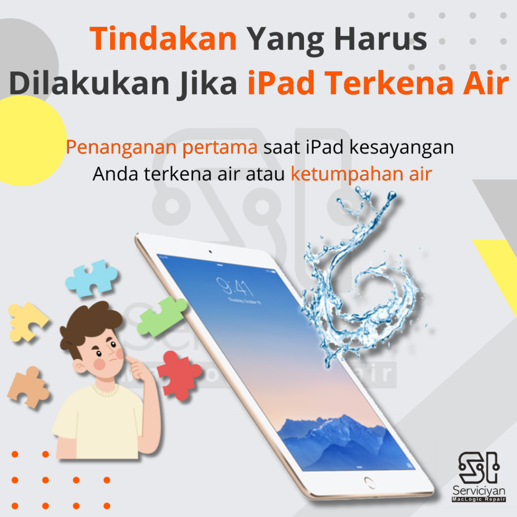 Tindakan Yang Harus Dilakukan Jika iPad Terkena Air