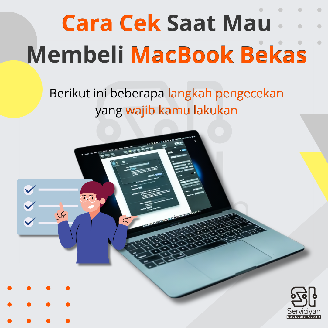 Cara Cek Saat Mau Membeli MacBook Bekas
