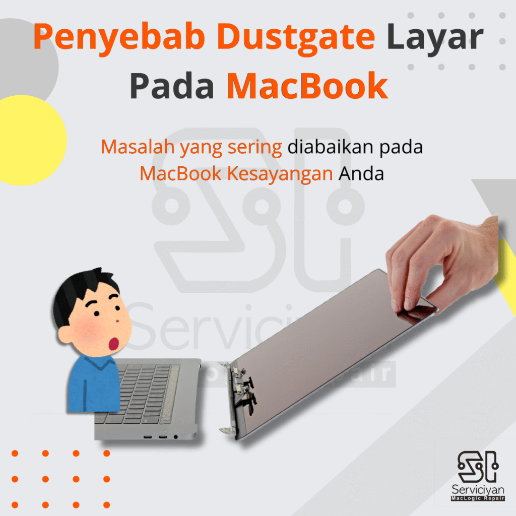 Penyebab Dustgate Layar Pada MacBook