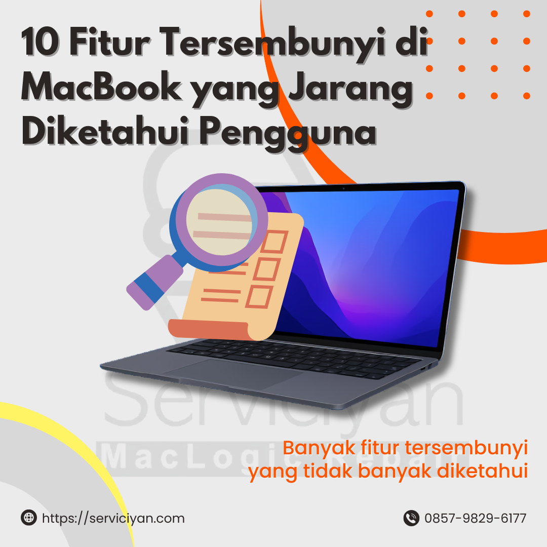 10 Fitur Tersembunyi di MacBook yang Jarang Diketahui Pengguna