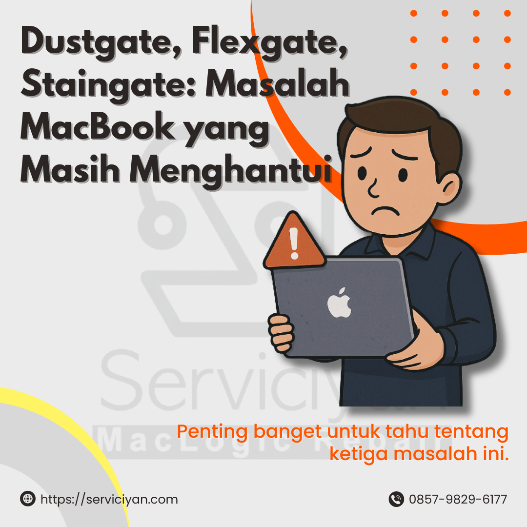 Dustgate, Flexgate, Staingate: Masalah MacBook yang Masih Menghantui