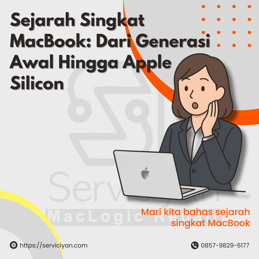 Sejarah Singkat MacBook: Dari Generasi Awal Hingga Apple Silicon