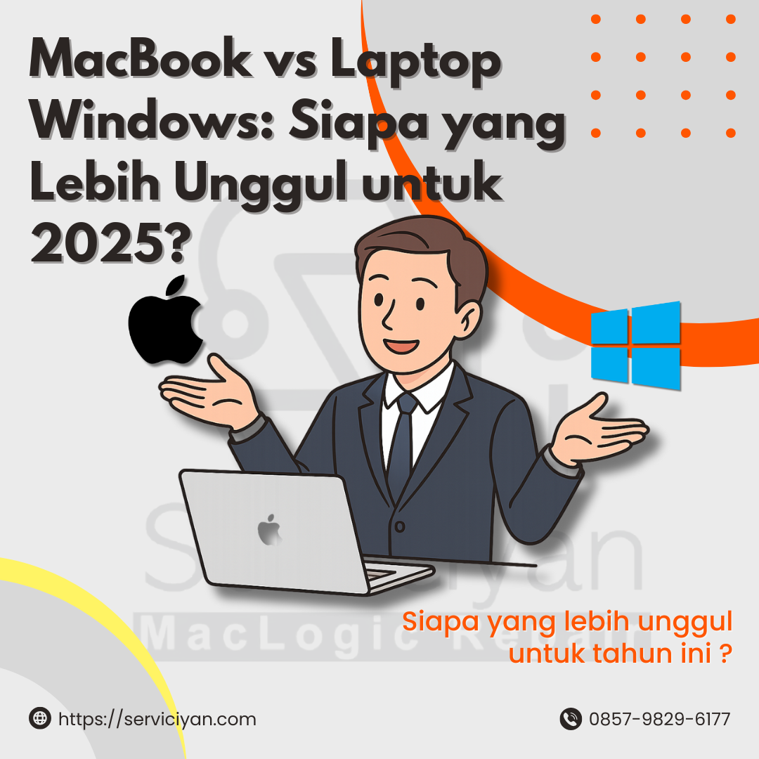 MacBook vs Laptop Windows: Siapa yang Lebih Unggul untuk 2025?