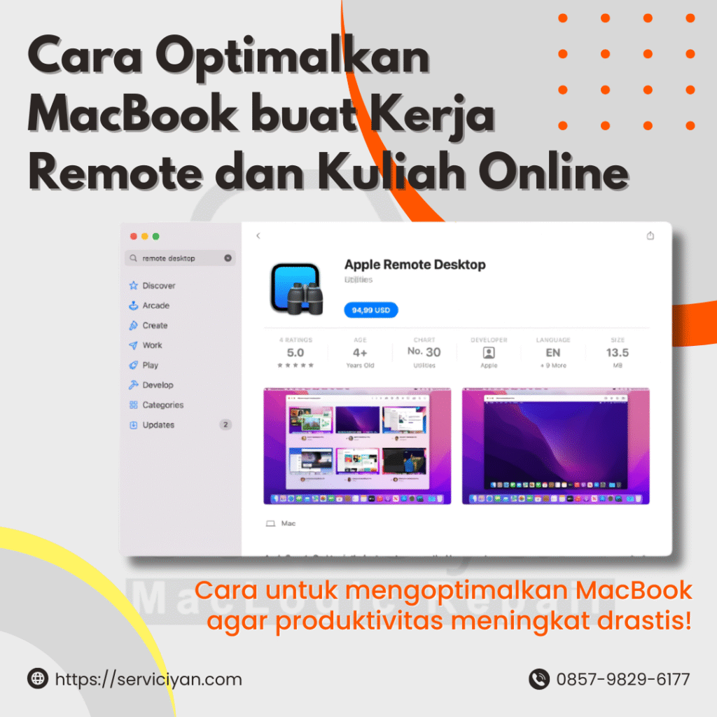 Cara Optimalkan MacBook buat Kerja Remote dan Kuliah Online
