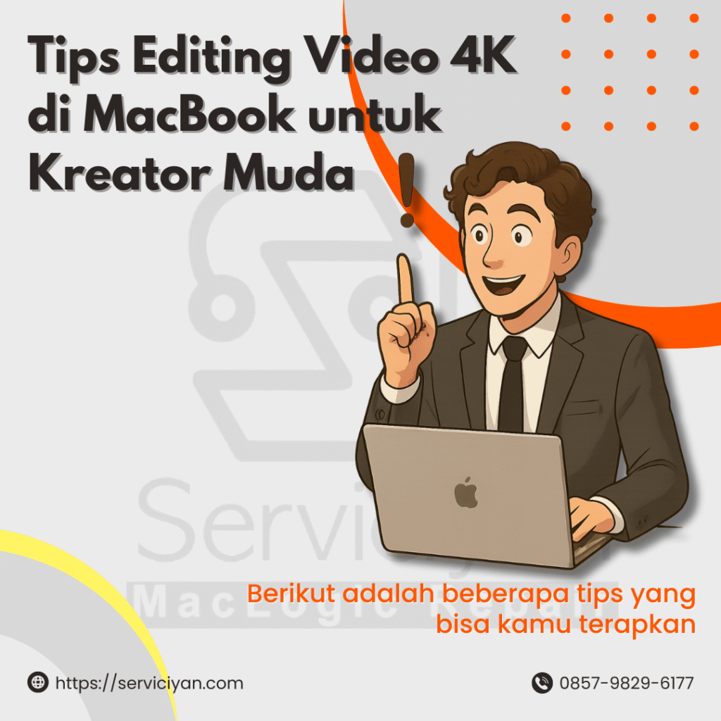 Tips Editing Video 4K di MacBook untuk Kreator Muda