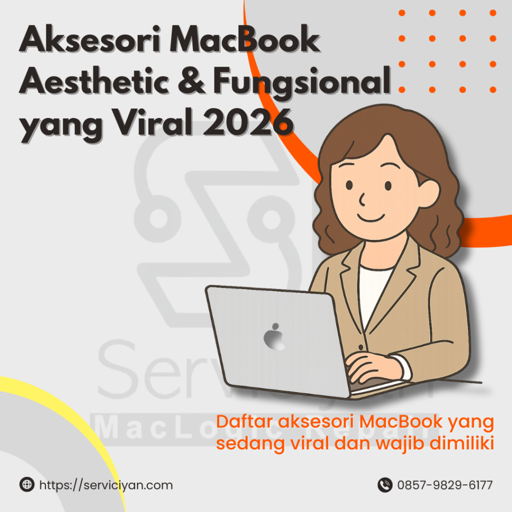 Aksesori MacBook Aesthetic & Fungsional yang Viral 2026