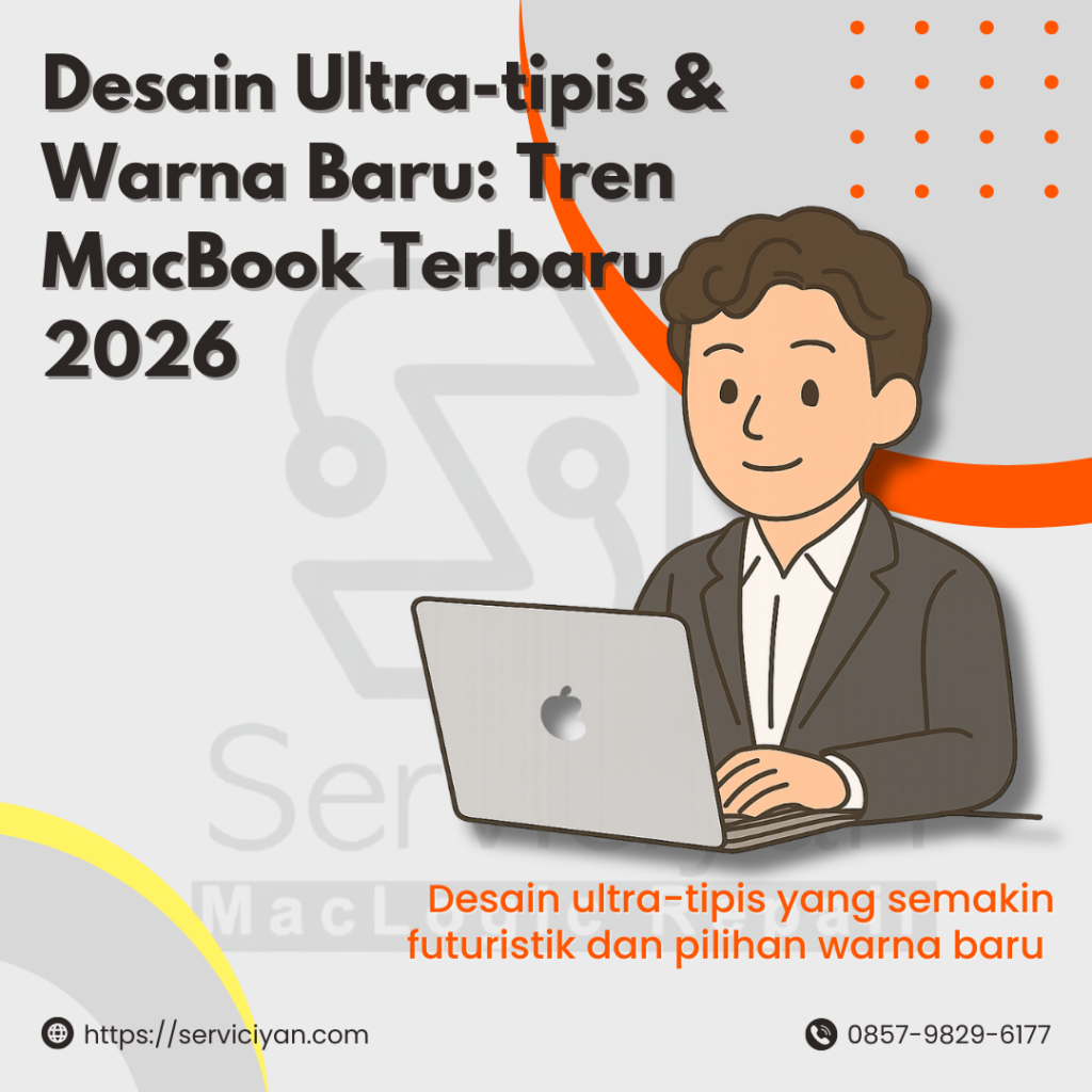 Desain Ultra-tipis & Warna Baru: Tren MacBook Terbaru 2026